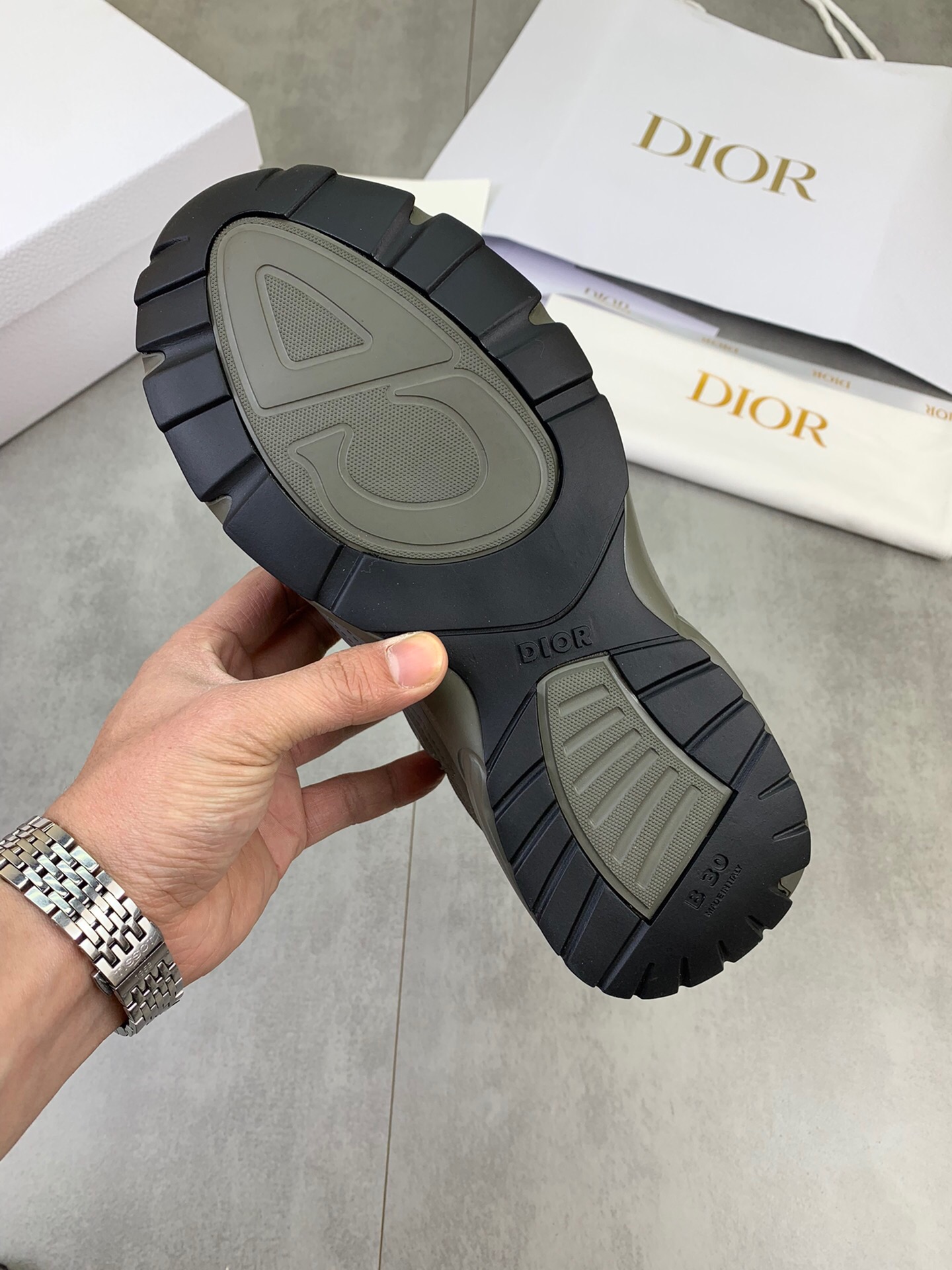 Men Women D*ior Top Sneaker