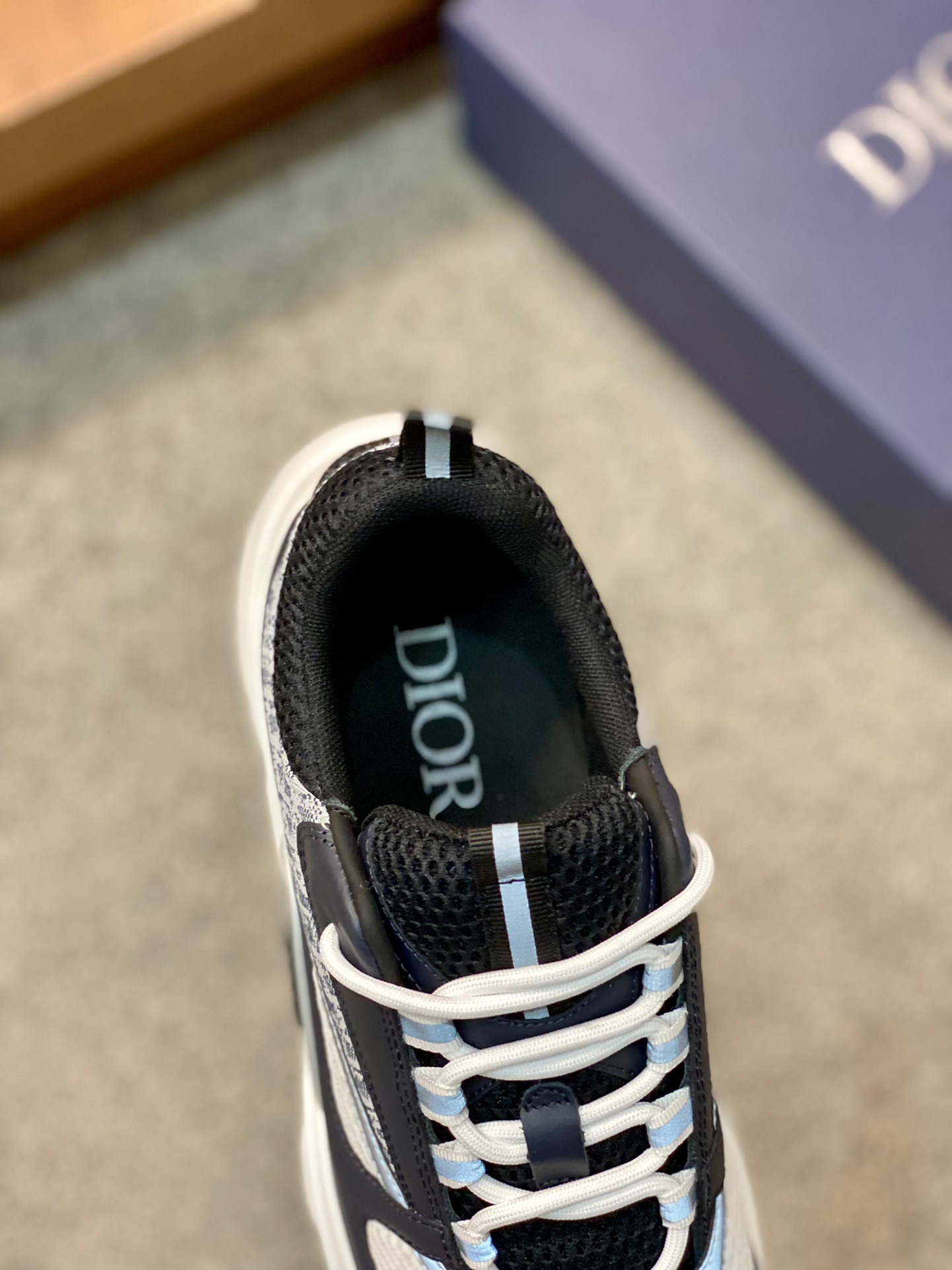 Men D*ior Top Sneaker