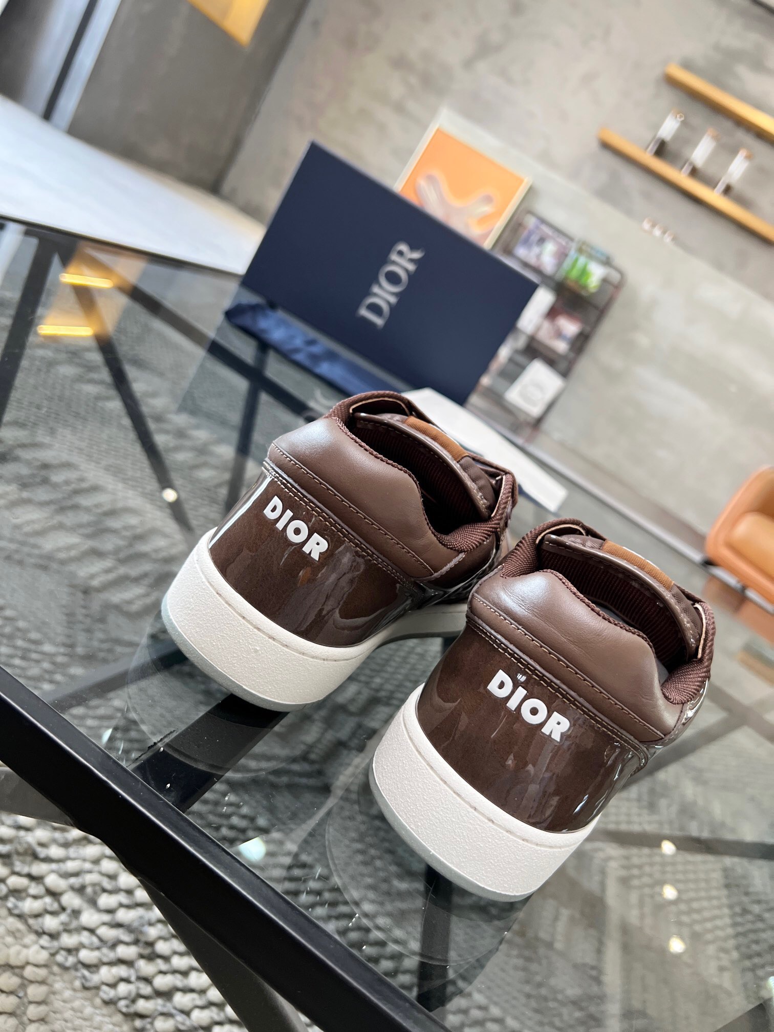 Men Women D*ior Top Sneaker