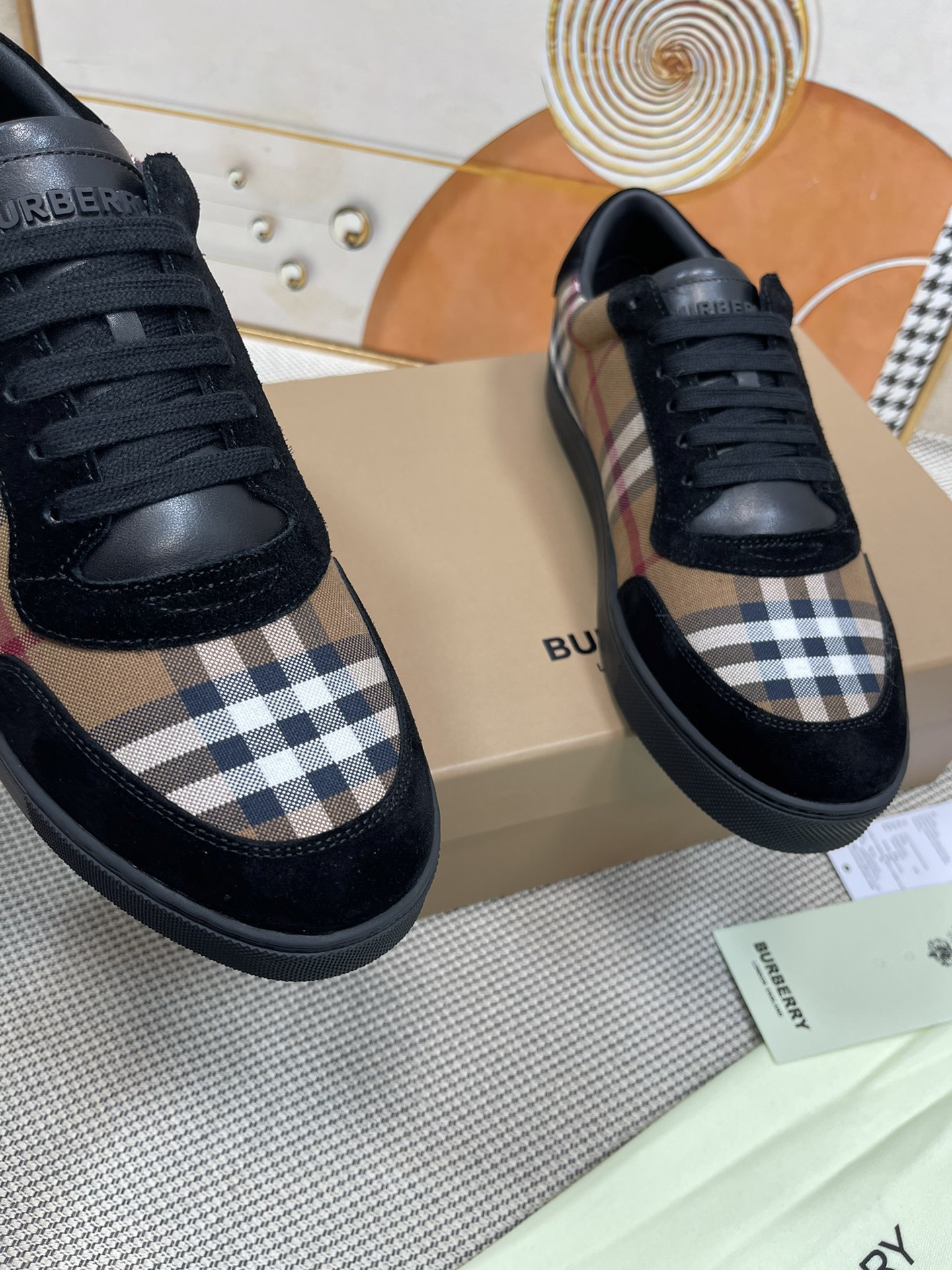 Men B*urberry Top Sneaker