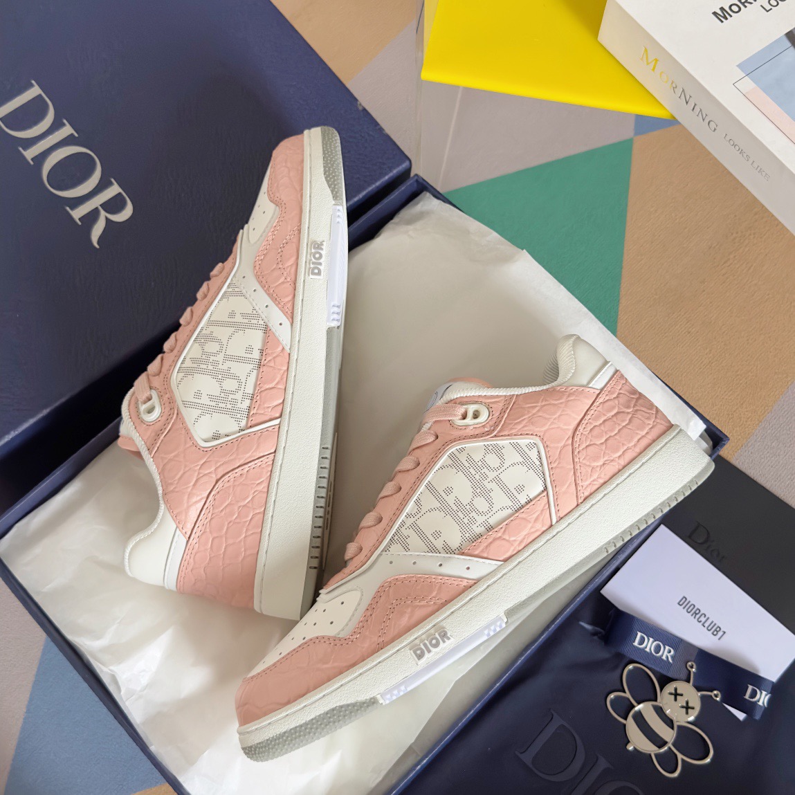 Men Women D*ior Top Sneaker