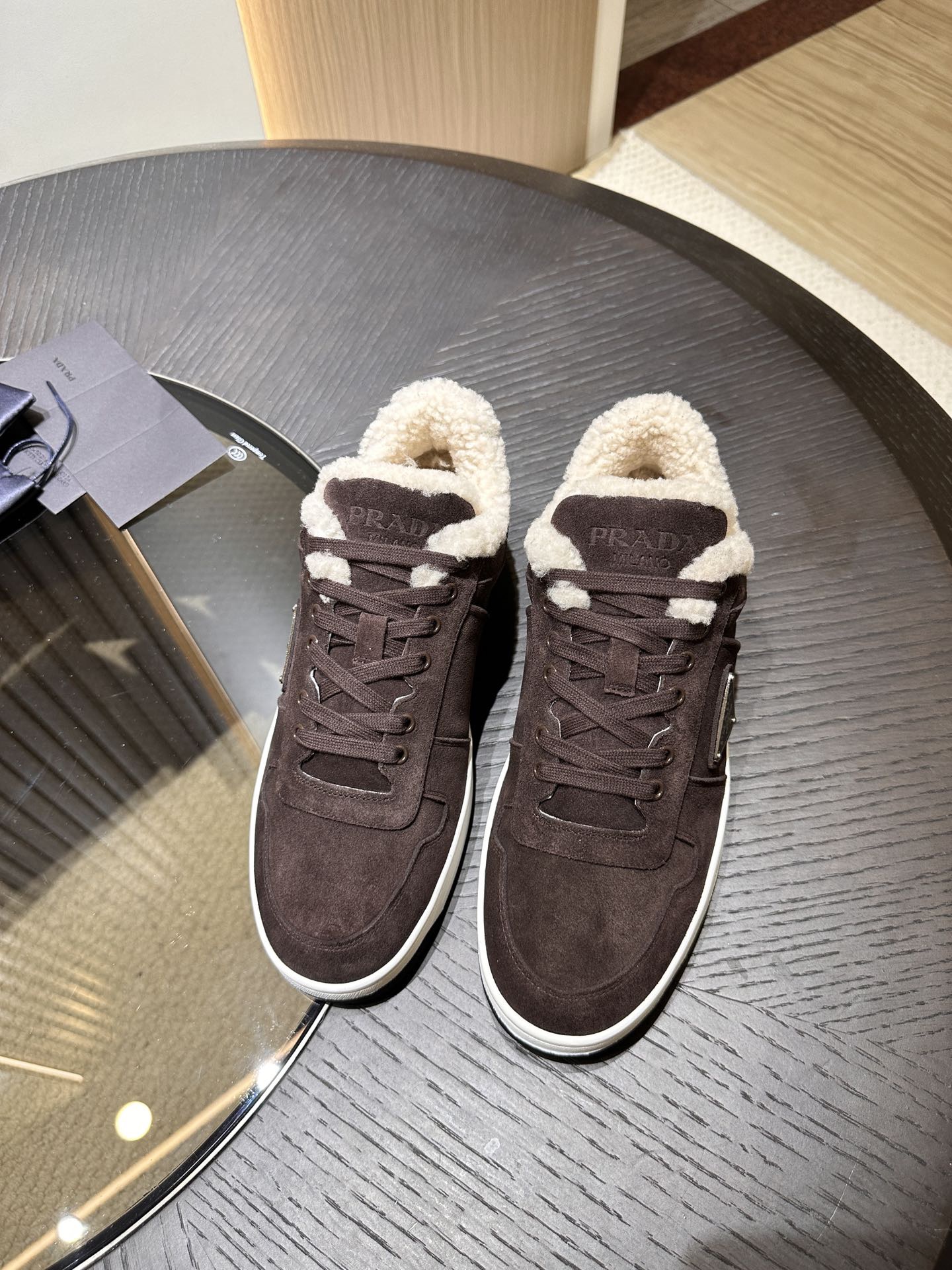 Men P*rada Top Sneaker