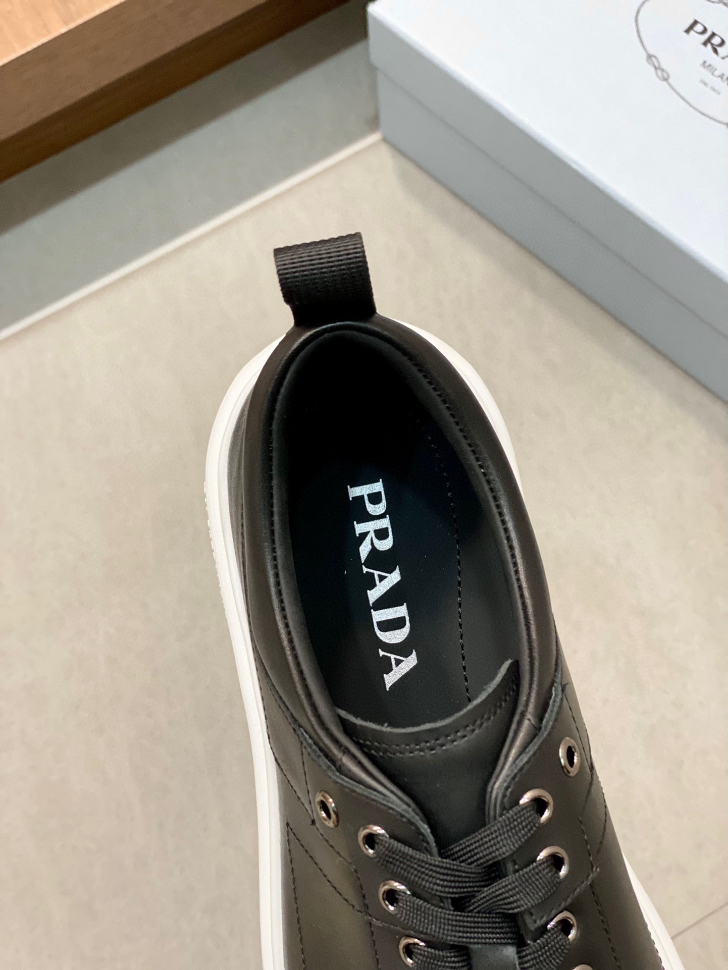 Men P*rada Top Sneaker