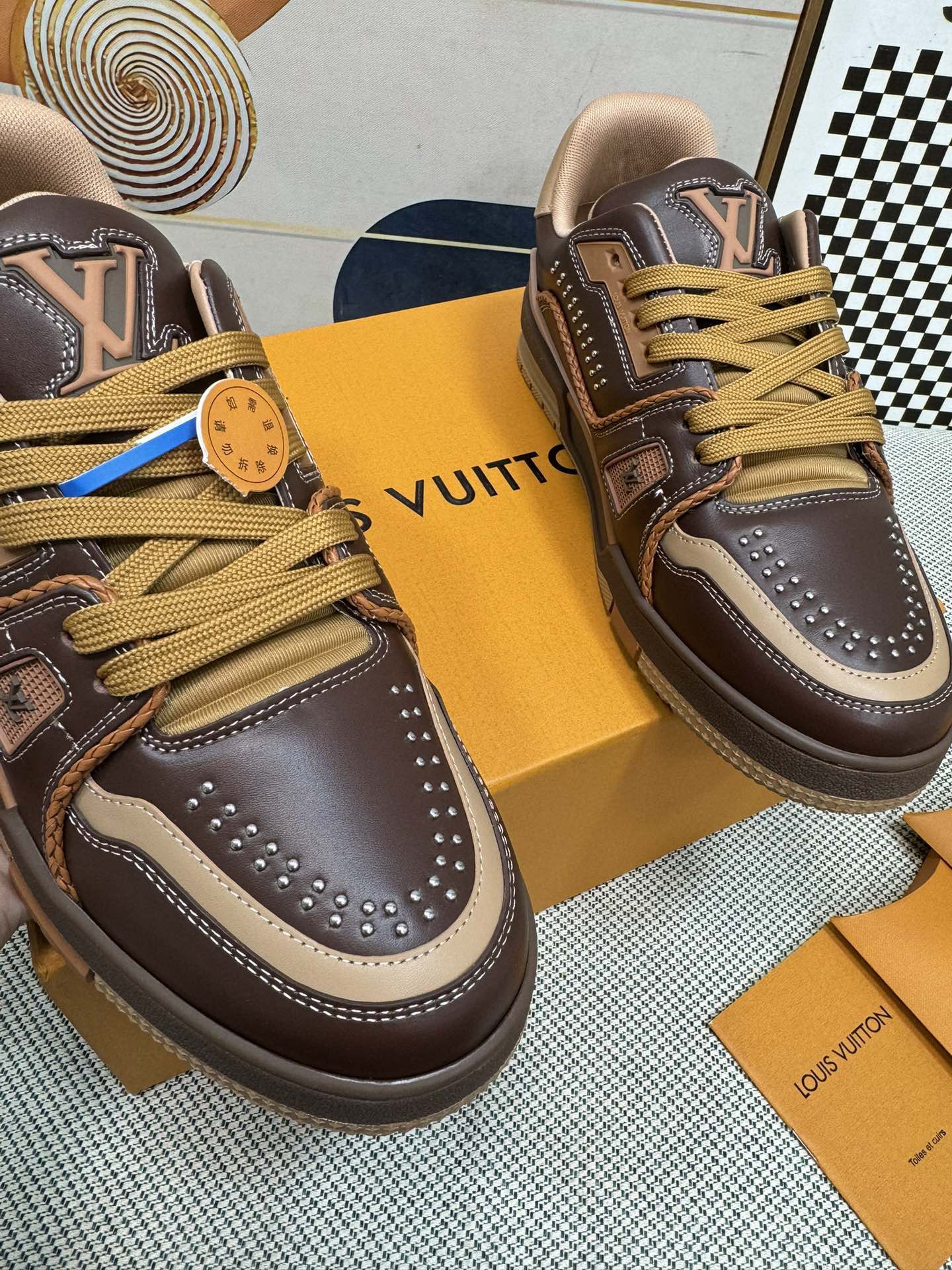 Men Women L*ouis V*uitton Top Sneaker L*V Trainer