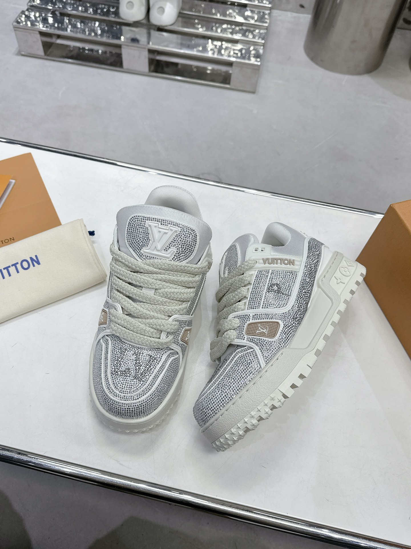 Men Women L*ouis V*uitton Top Sneaker L*V Trainer