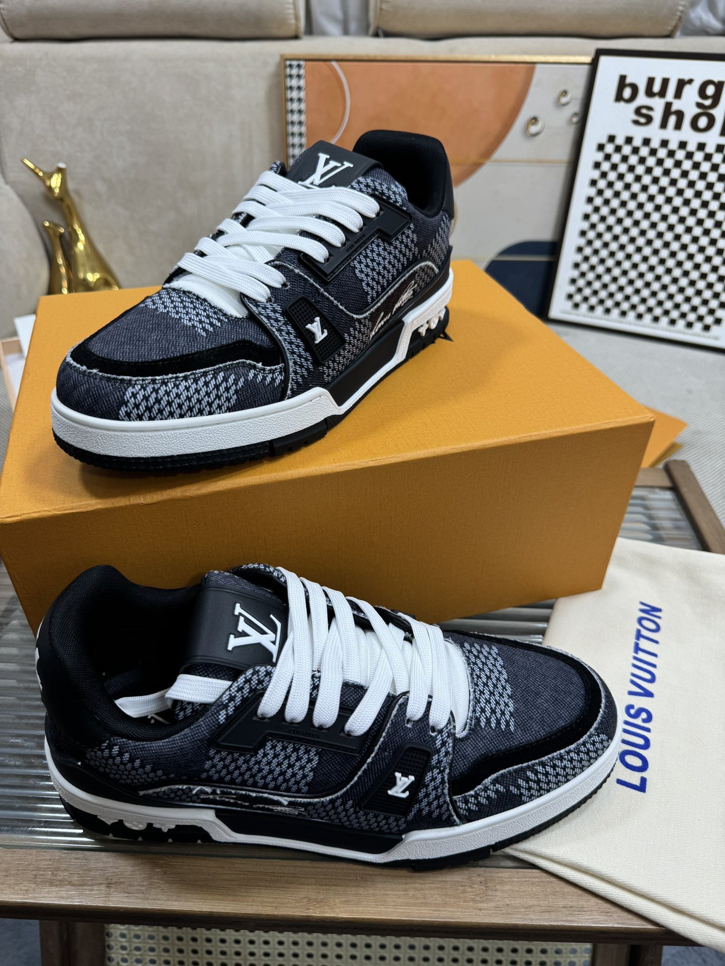 Men Women L*ouis V*uitton Top Sneaker L*V Trainer