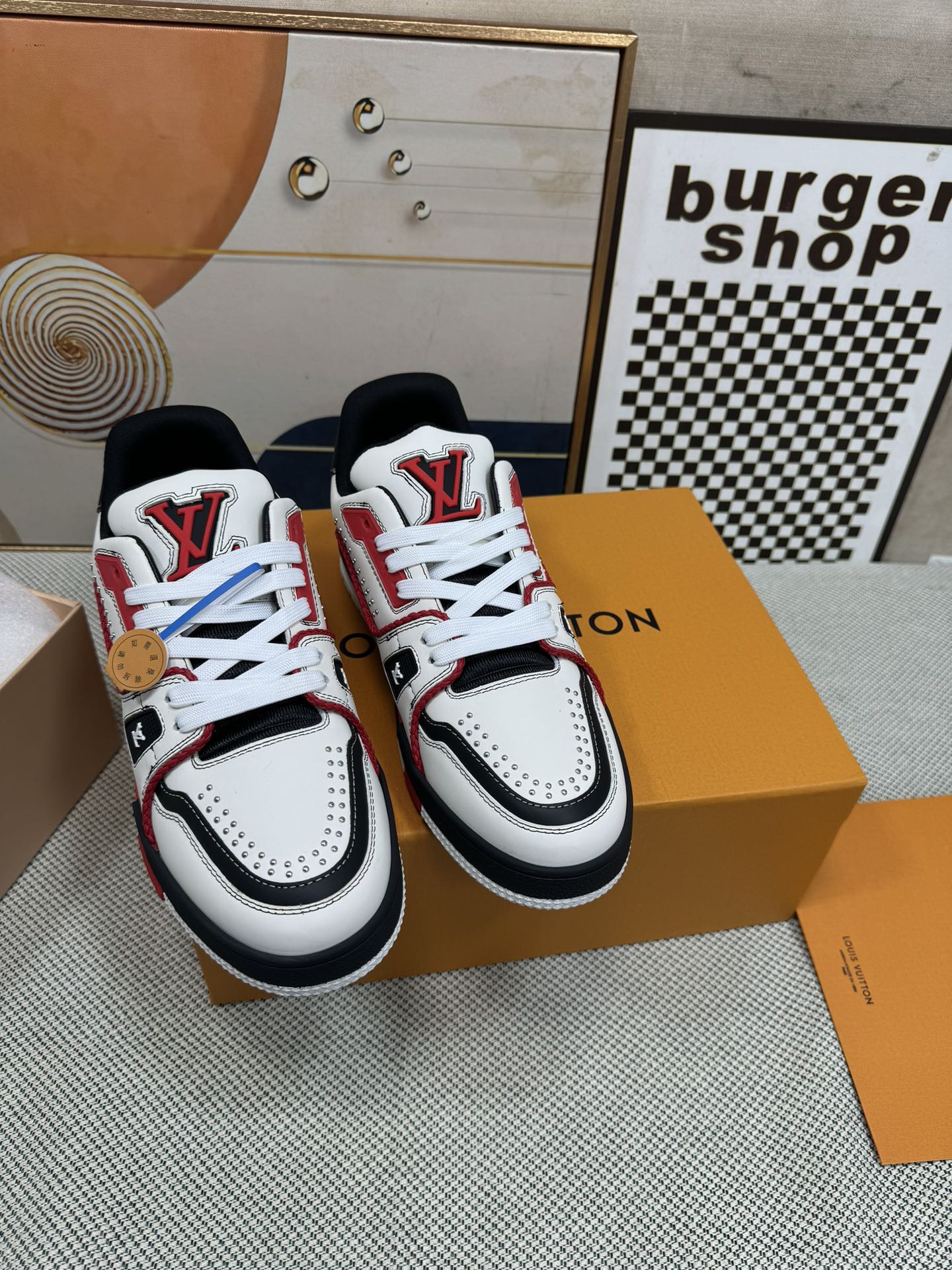 Men Women L*ouis V*uitton Top Sneaker L*V Trainer