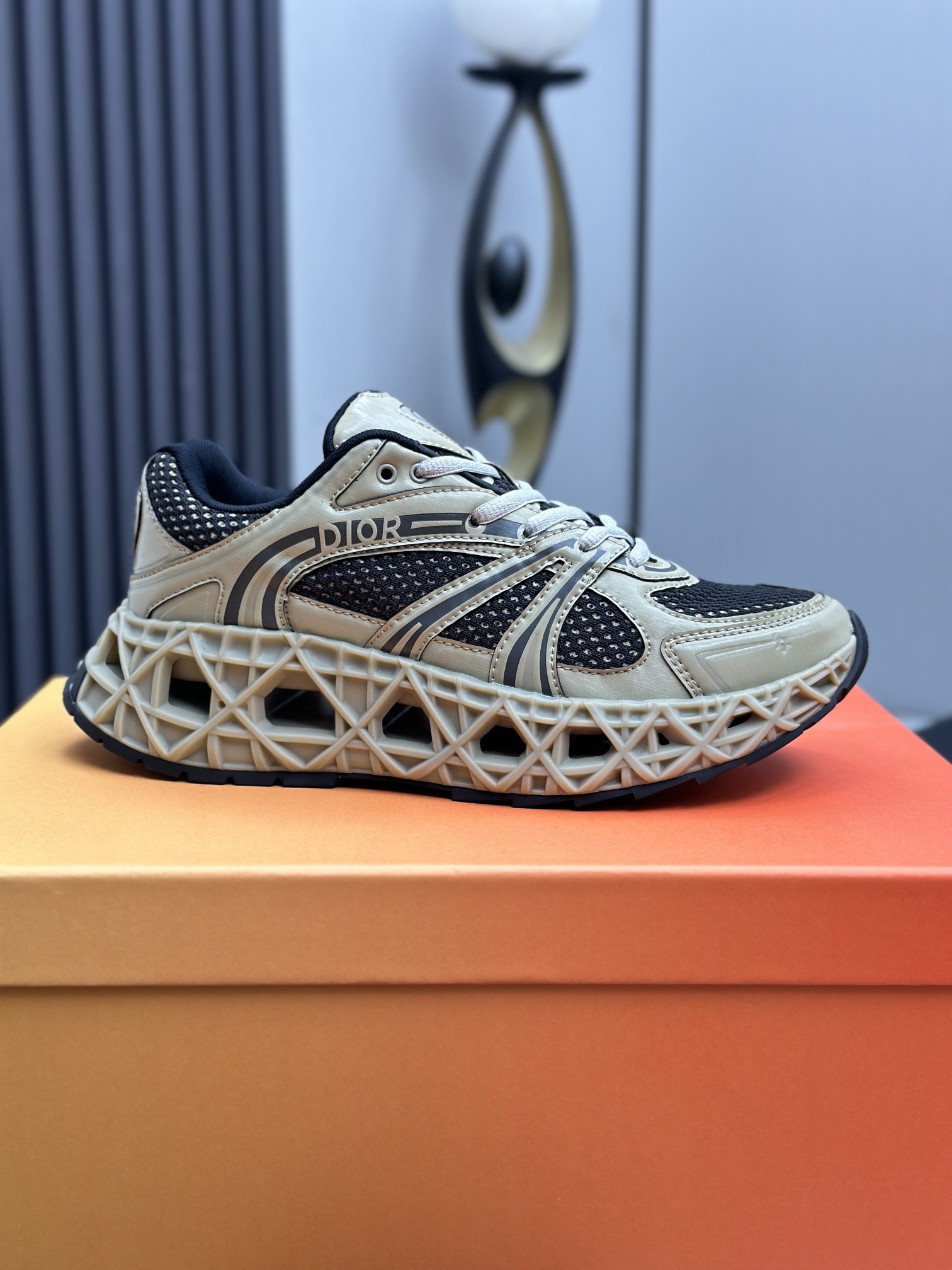 Men D*ior Top Sneaker（）