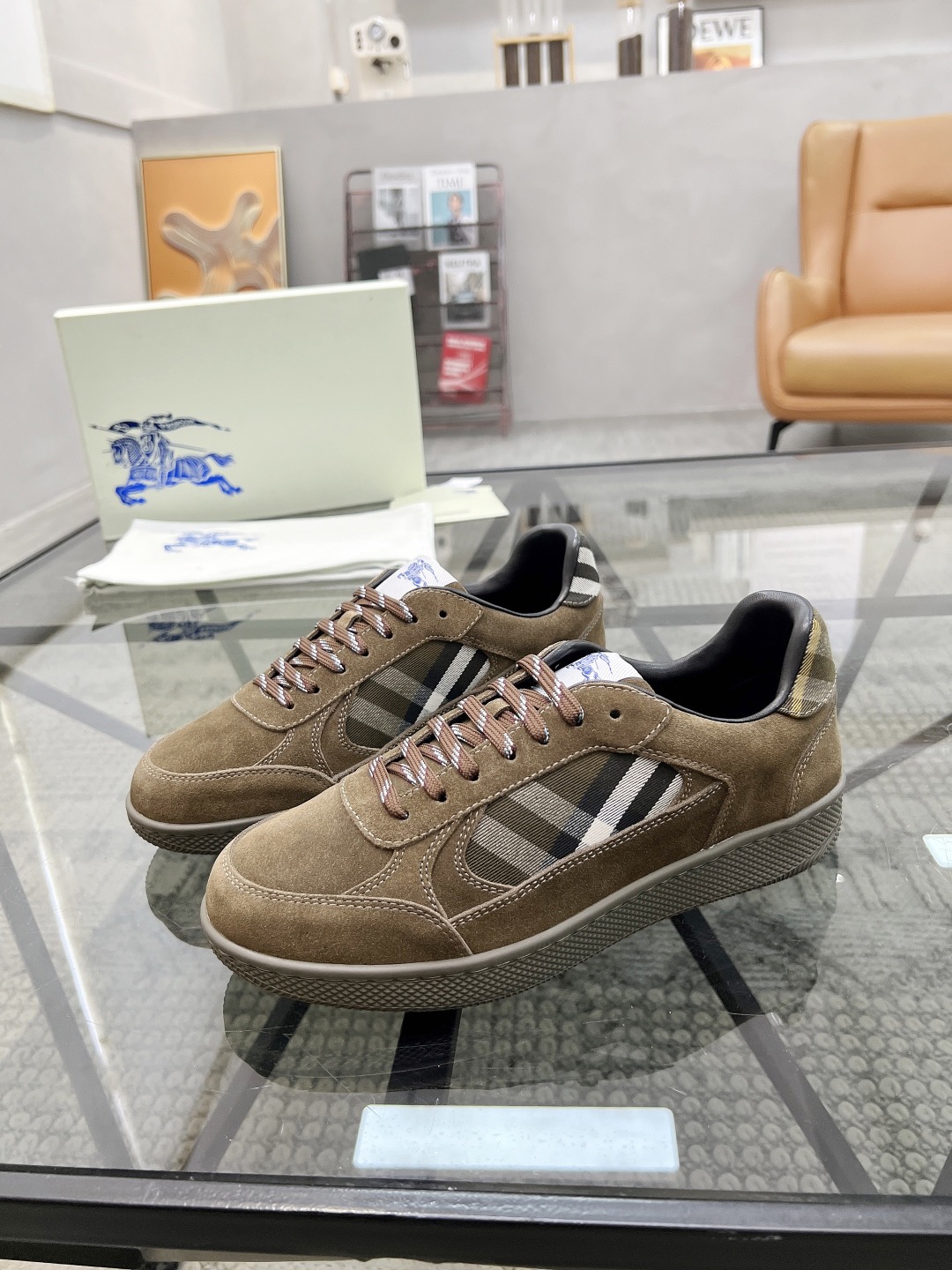 Men B*rberry Sneaker （）