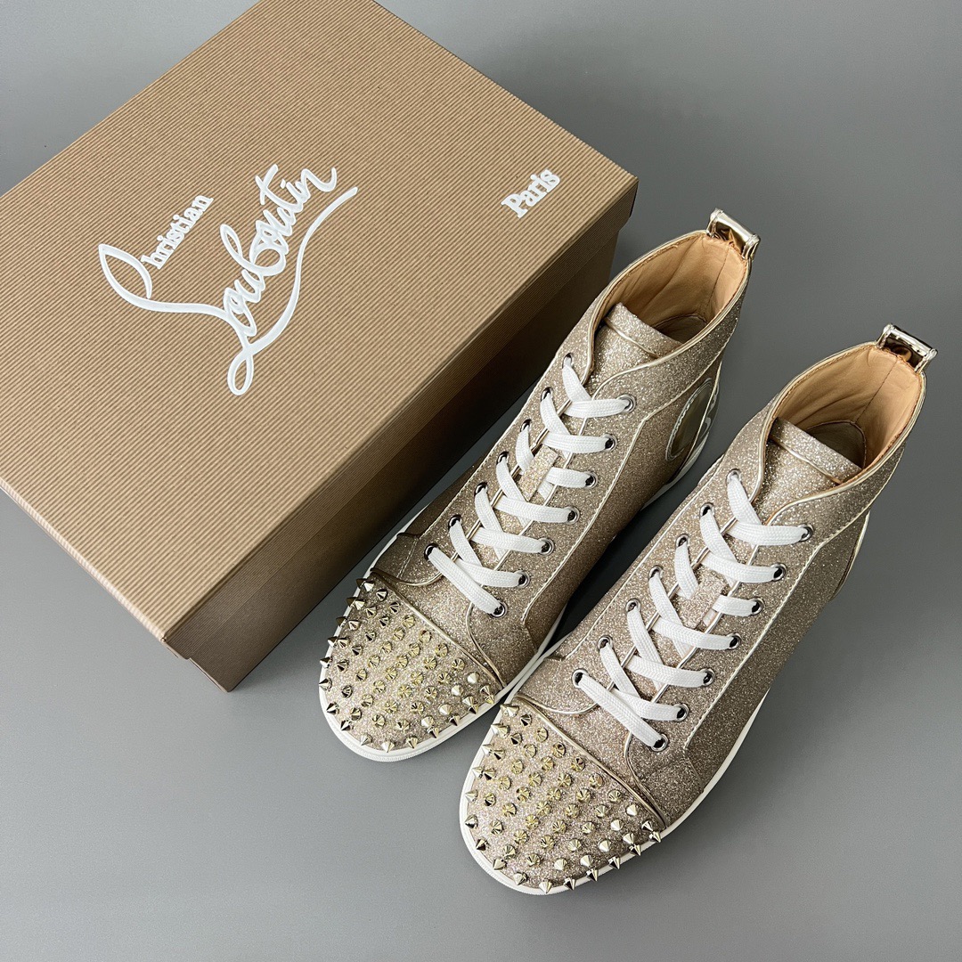C*hristian ·Louboutin men women TOP sneakers