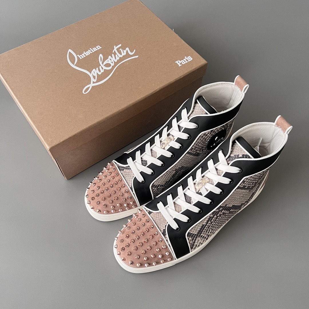 C*hristian ·Louboutin men women TOP sneakers