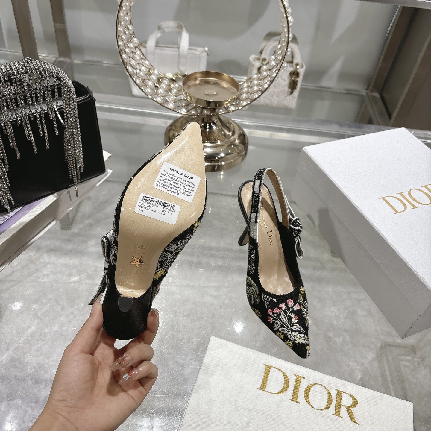 Women D*ior Top Quality Sandals