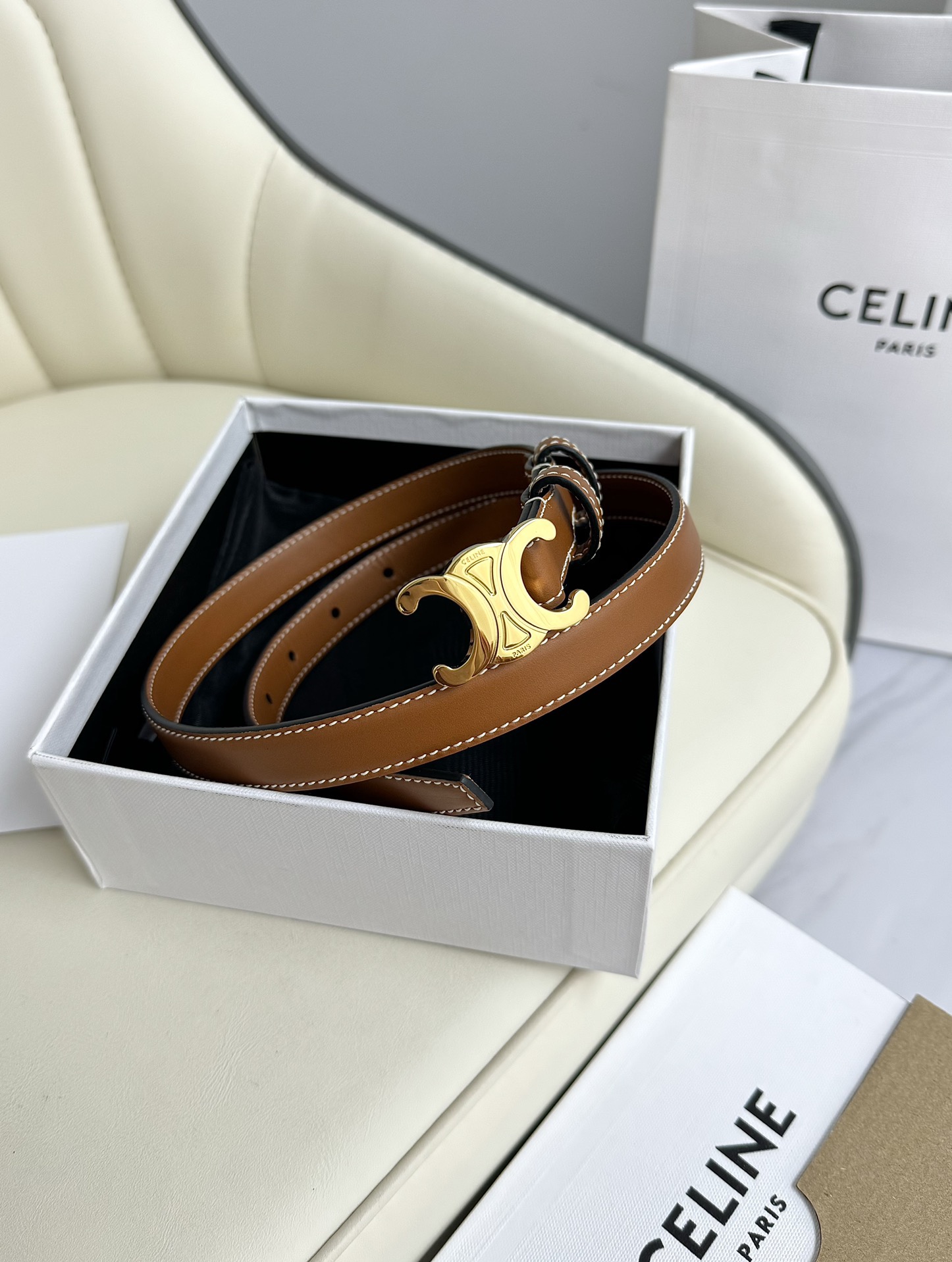 C* eline Belts Top Quality 25MM