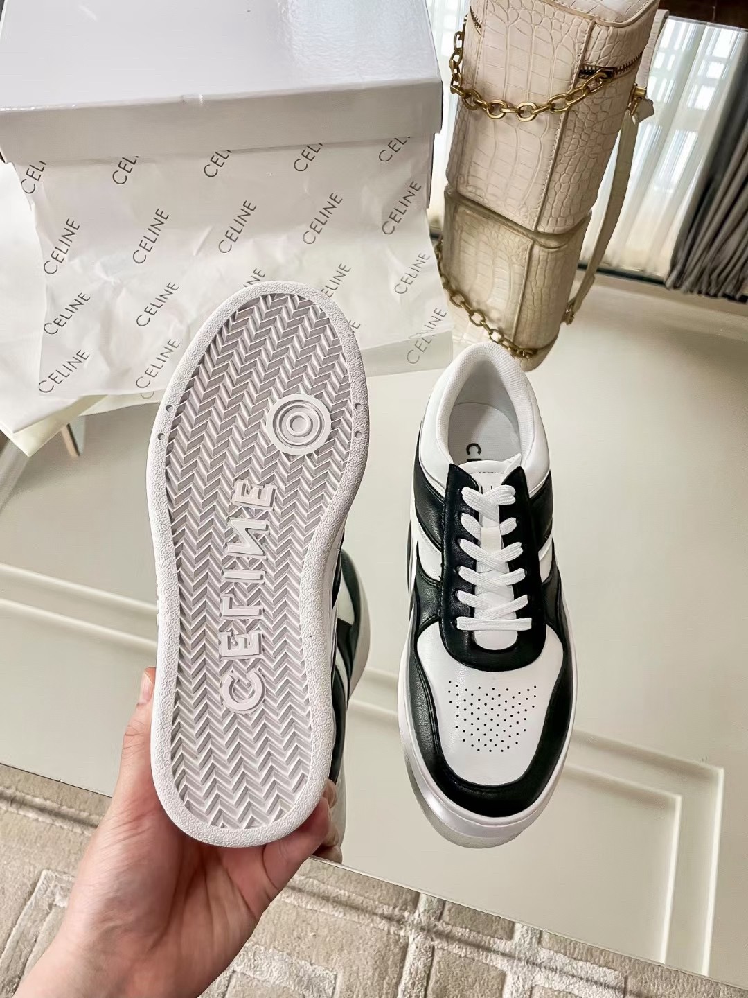 Men Women Top Quality C*eline shoes