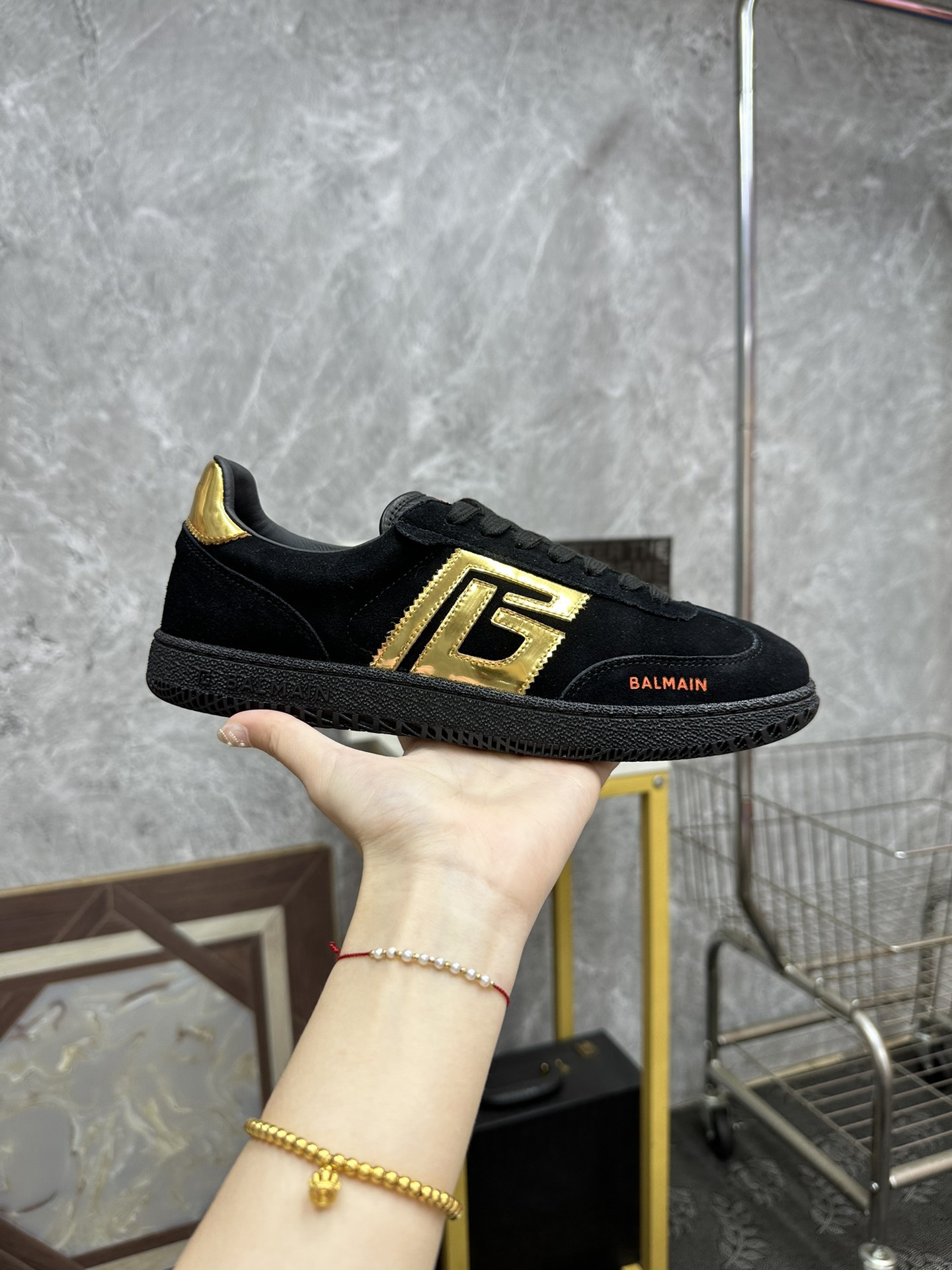 Women Men Top Quality B*almain shoes