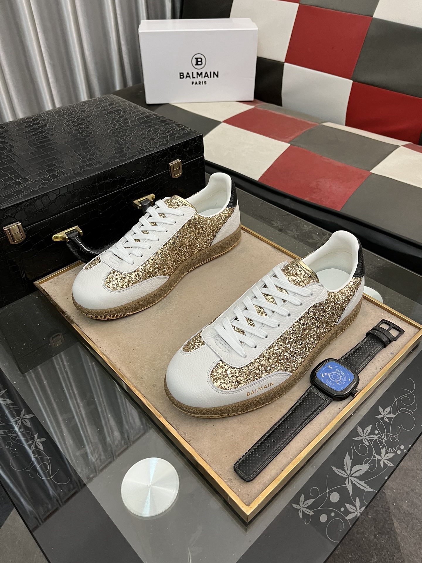 Women Men Top Quality B*almain shoes