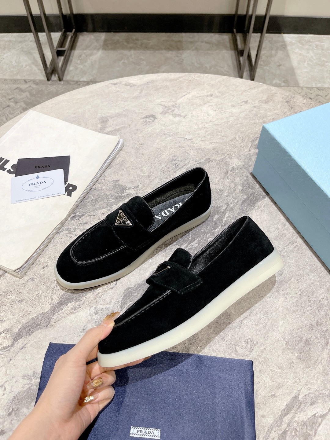 Women Men Top Quality P*rada shoes