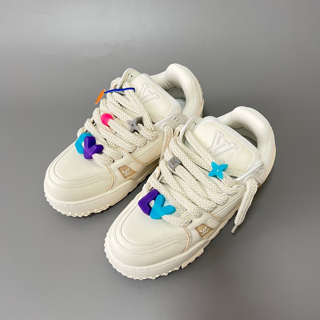 Men Women L*ouis V*uitton Top Sneaker L*V Trainer size 35-46