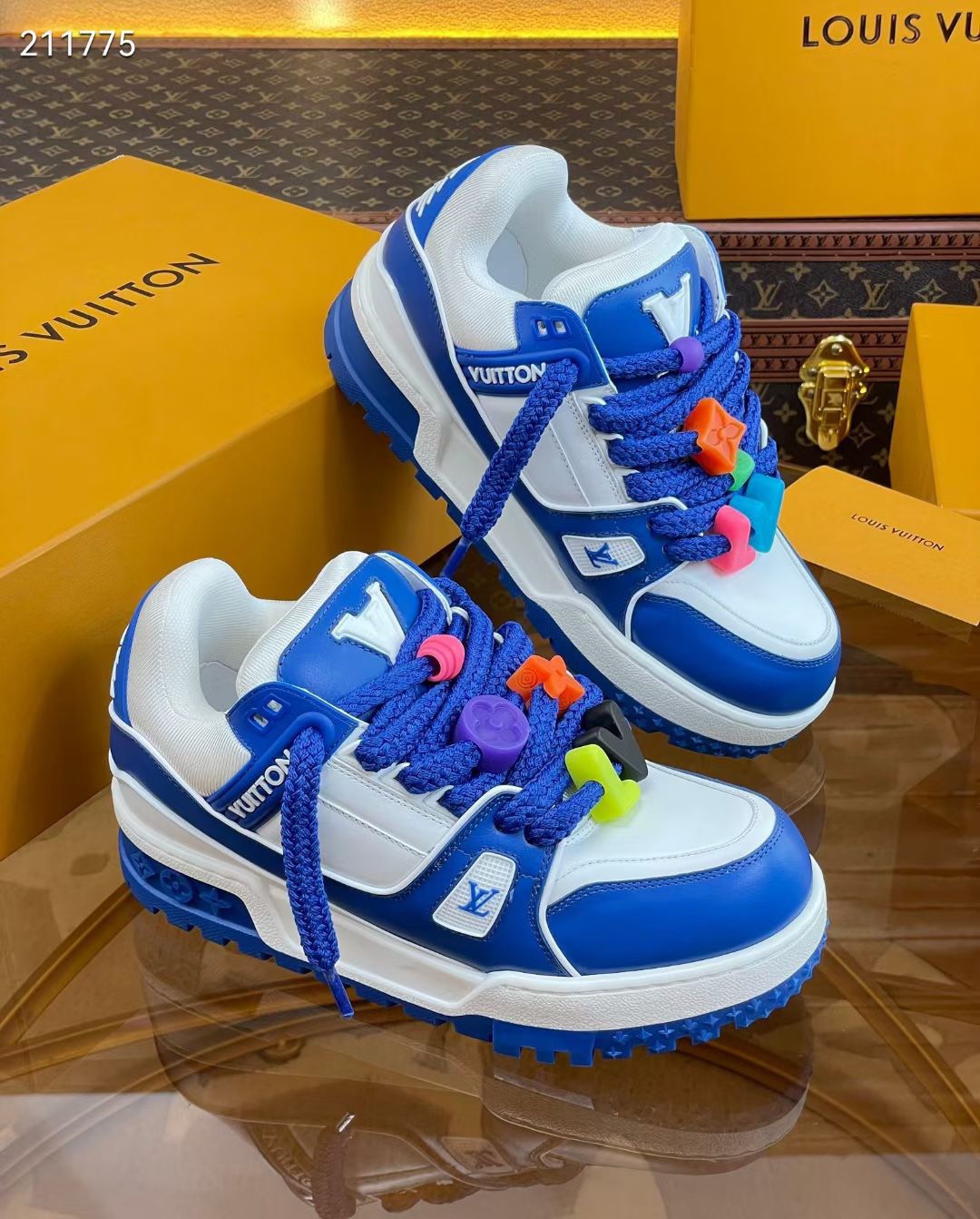 Men Women L*ouis V*uitton Top Sneaker L*V Trainer size 35-46