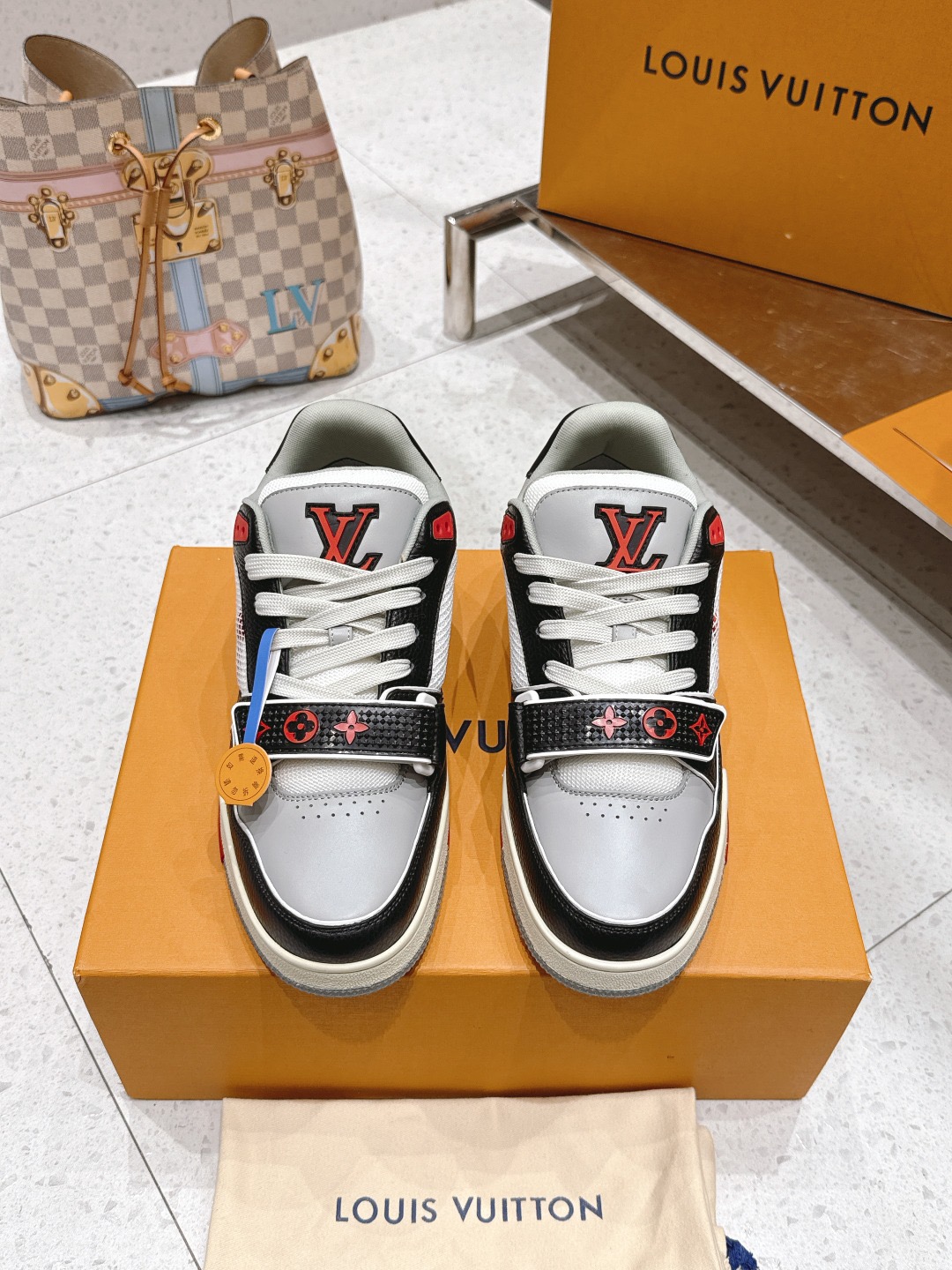 Men Women L*ouis V*uitton Top Sneaker L*V Trainer size 35-46