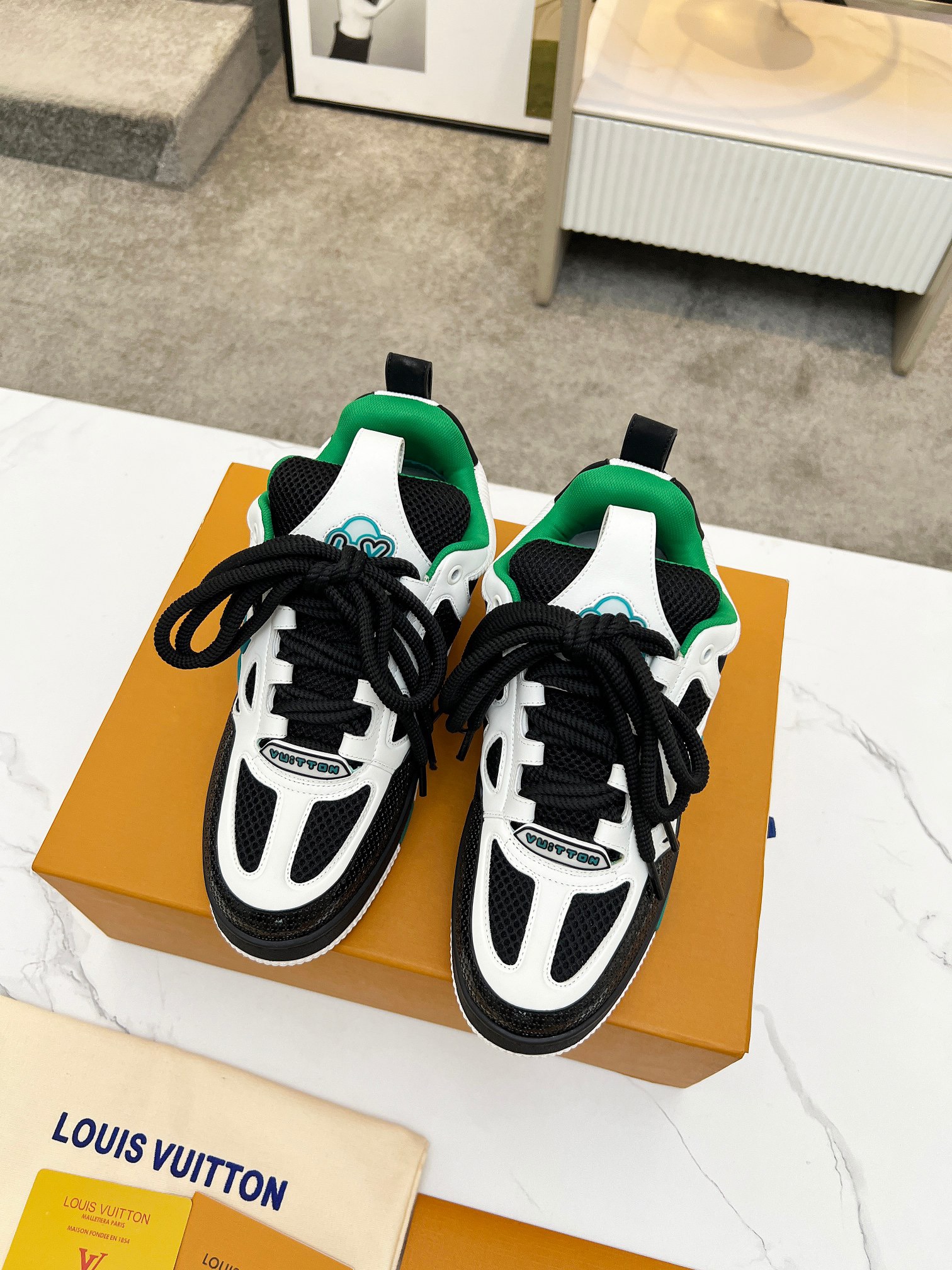 Men Women L*ouis V*uitton Top Sneaker L*V Trainer size 35-46