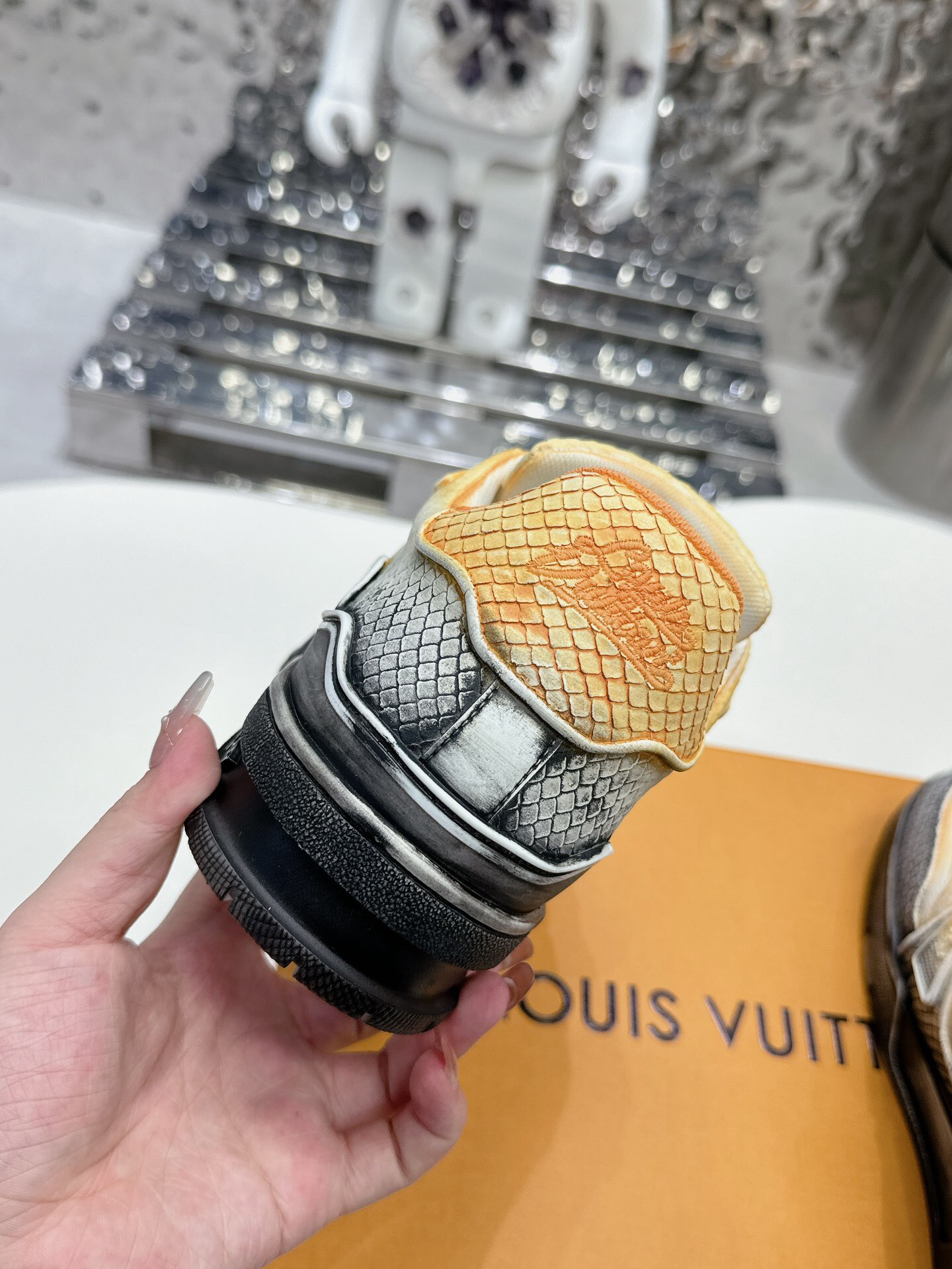 Men Women L*ouis V*uitton Top Sneaker L*V Trainer size 35-46