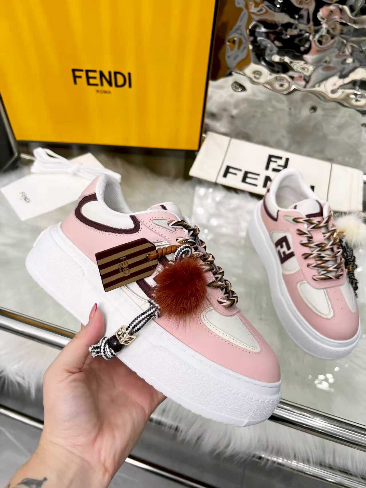 Women F*endi Sneakers Top quality 1:1 size:35-42