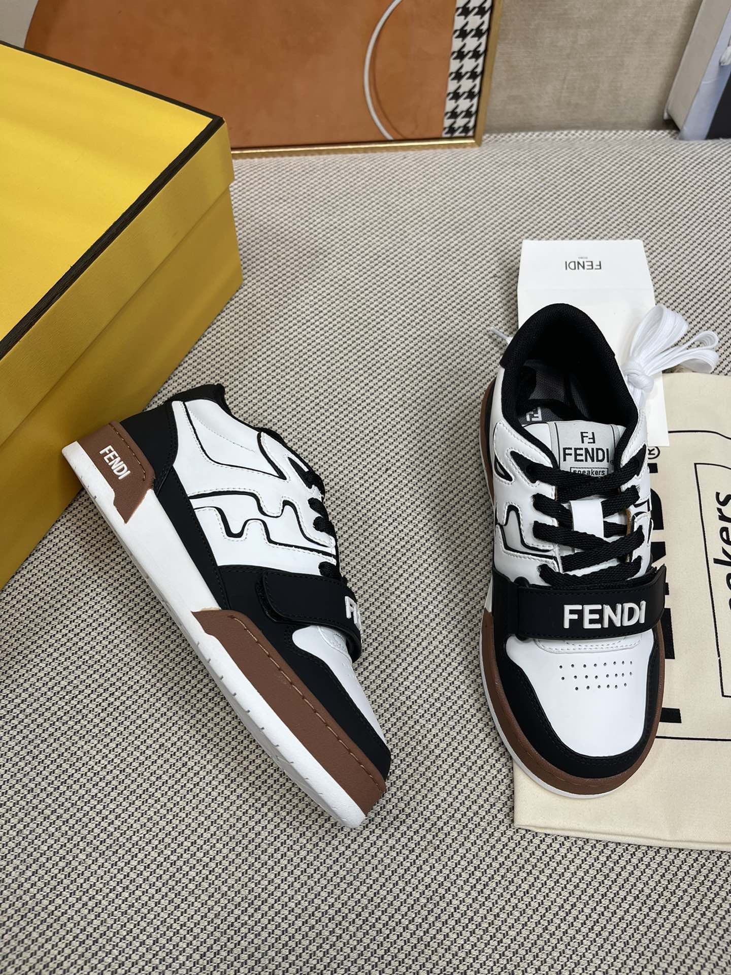 Men Women F*endi Top Sneakers size 35-46