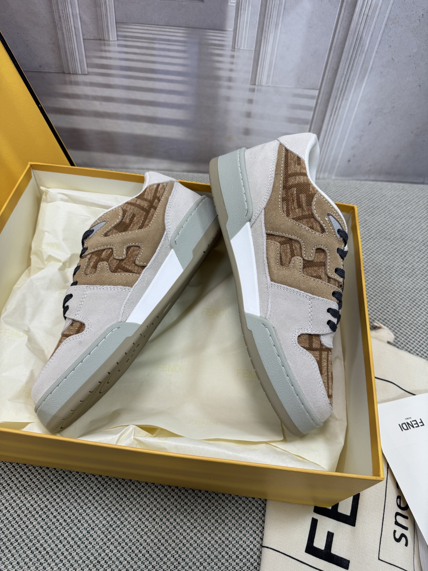 Men Women F*endi Top Sneakers size 35-46