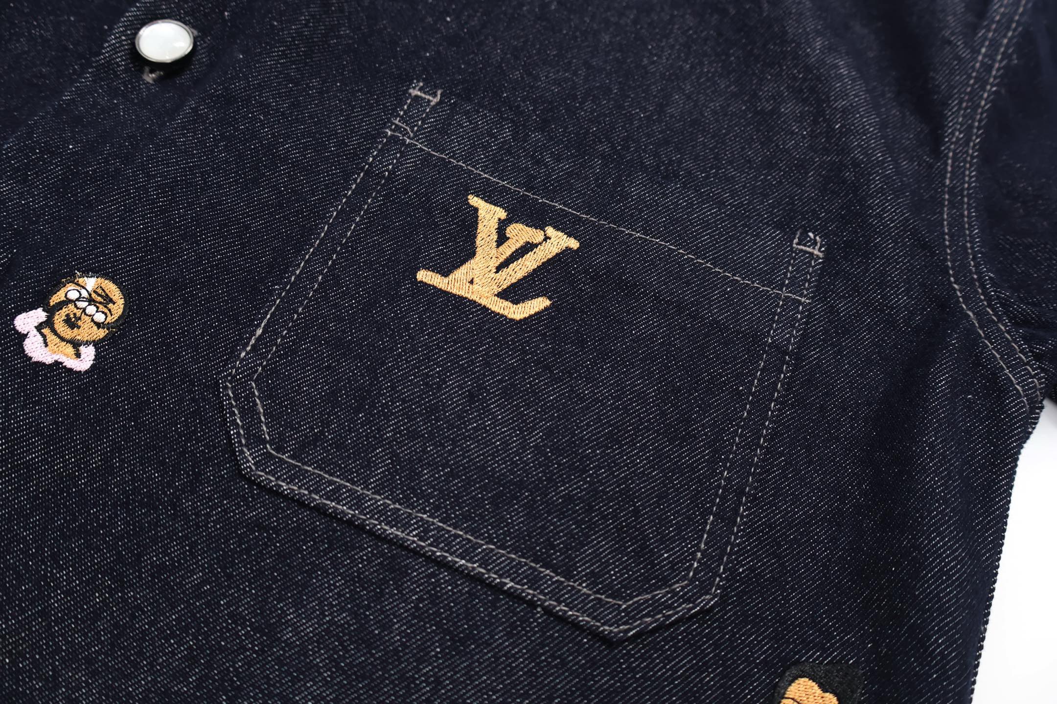L*V Louis Vuitt*on Top Quality 1:1 Jacket
