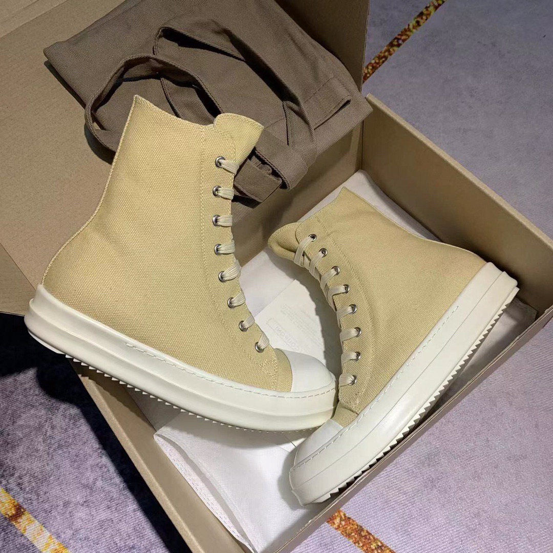 Men Women R*ICK OWENS Top SNEAKERS