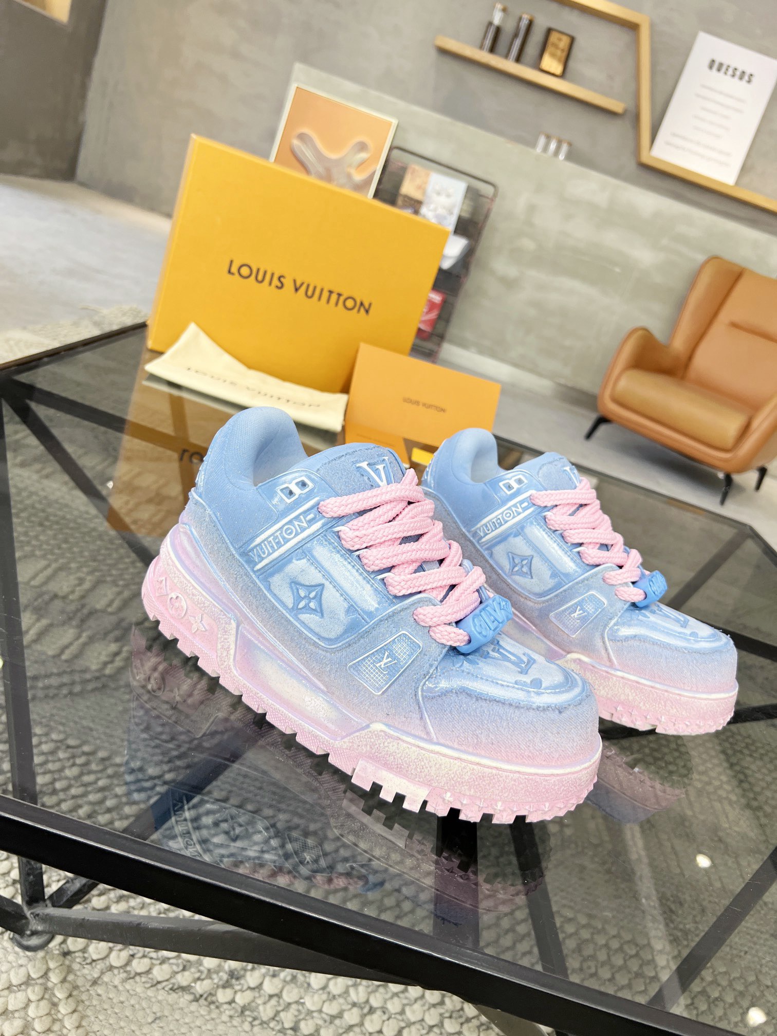 Men L*ouis V*uitton Top Sneaker L*V Shoes