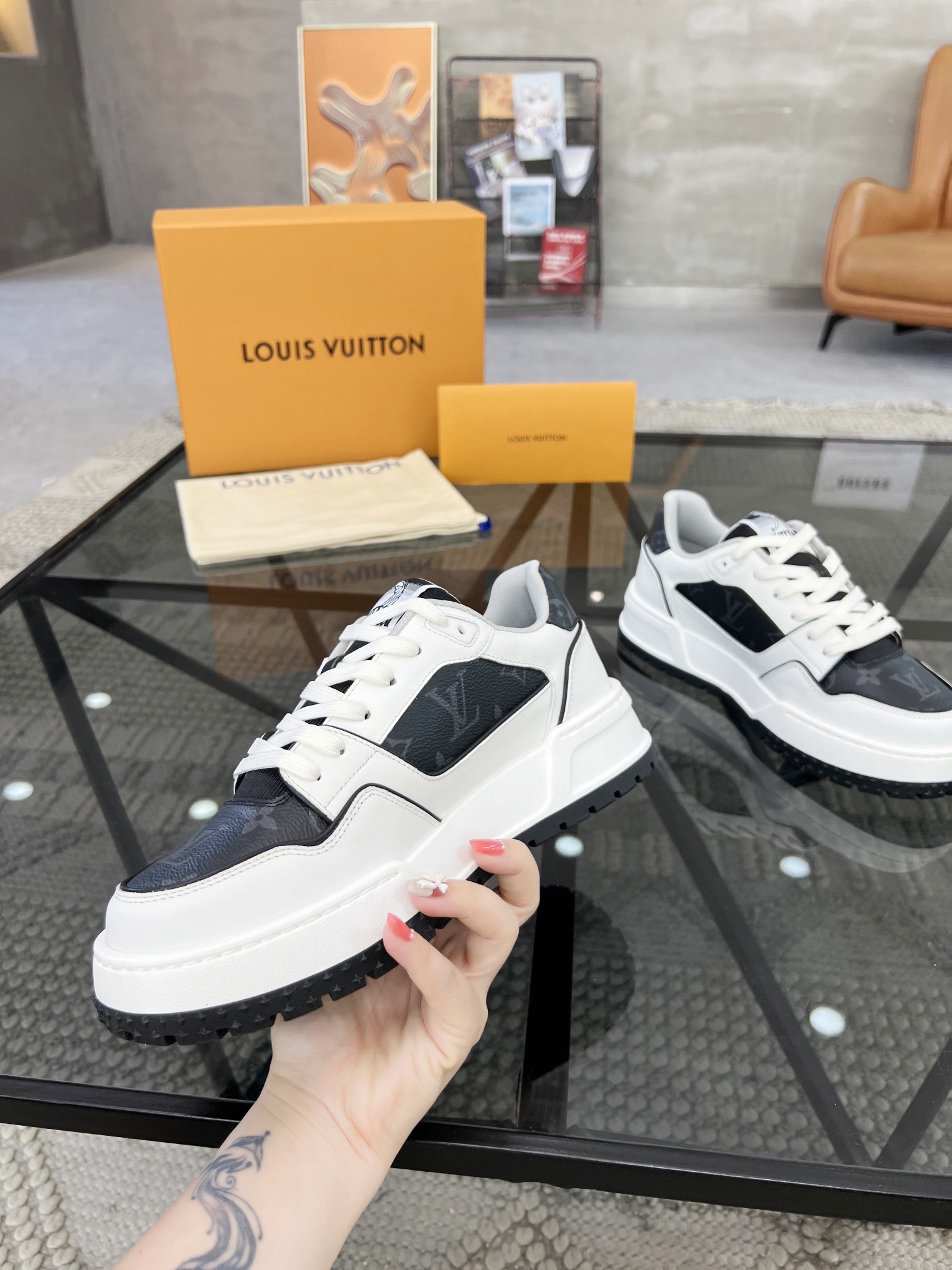 Men L*ouis V*uitton Top Sneaker L*V Shoes