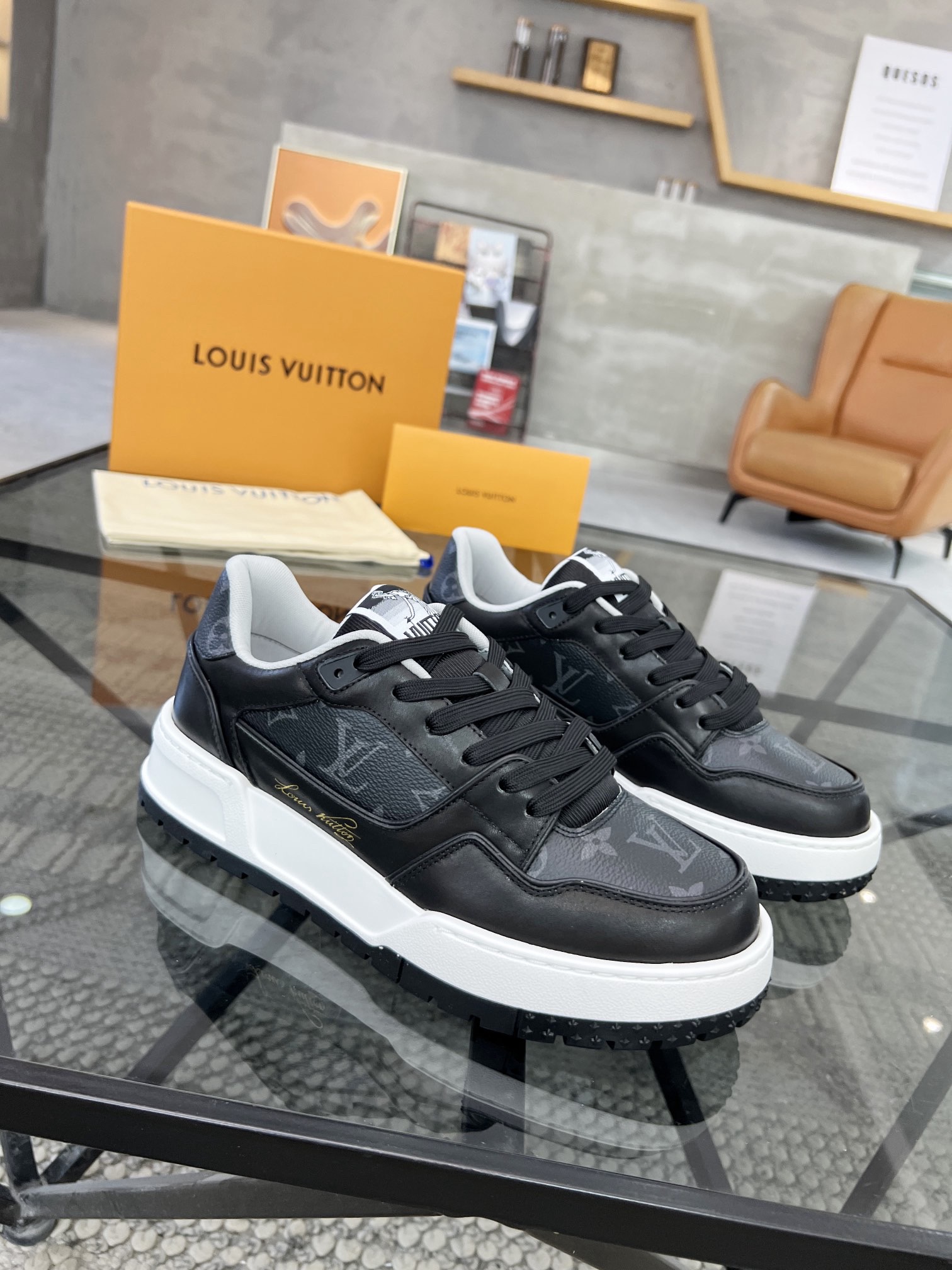 Men L*ouis V*uitton Top Sneaker L*V Shoes