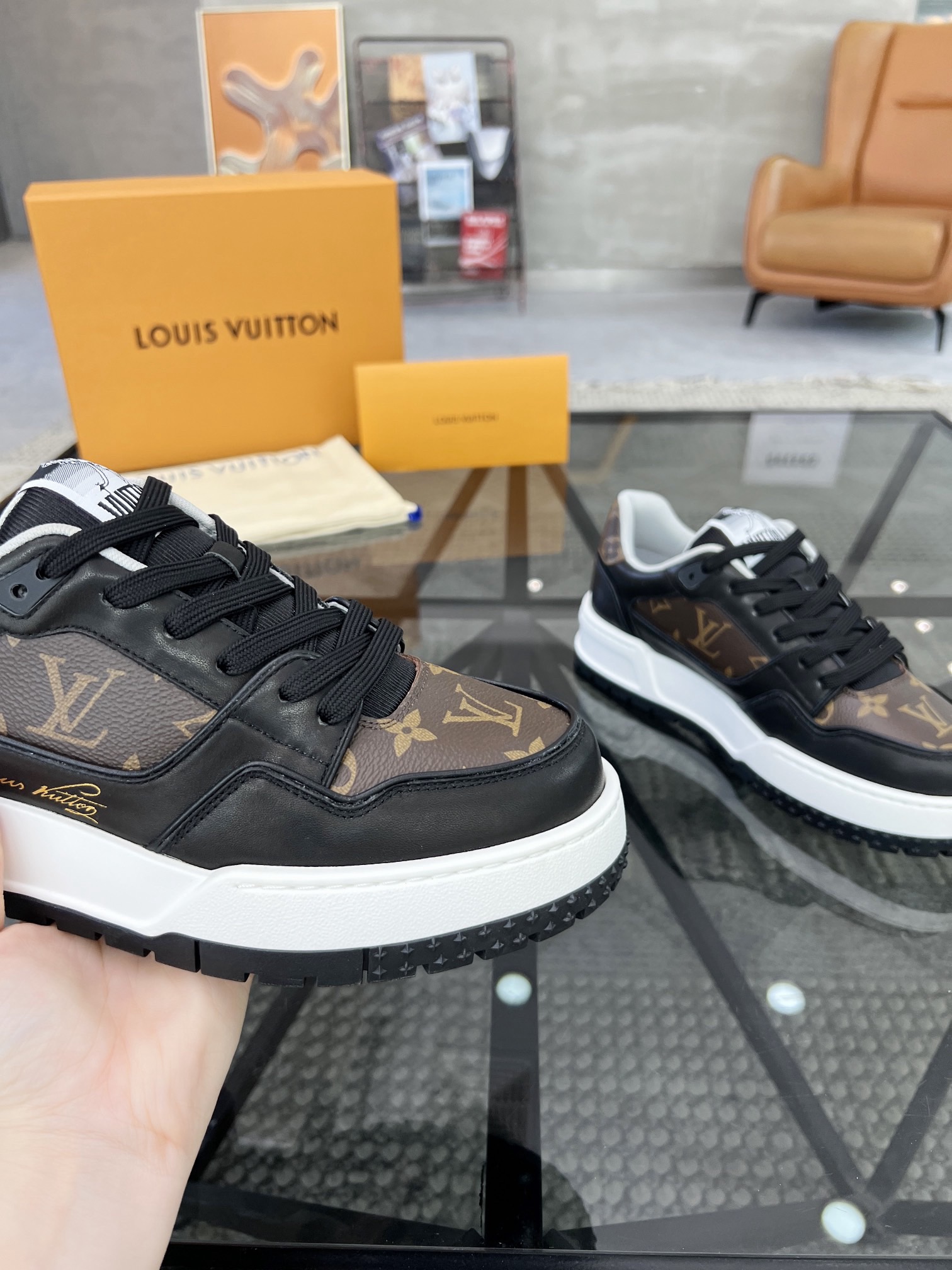 Men L*ouis V*uitton Top Sneaker L*V Shoes