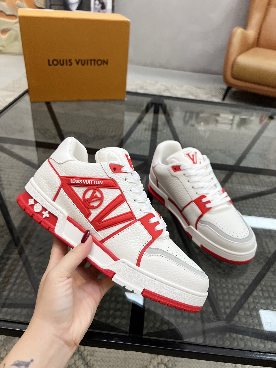 Men L*ouis V*uitton Top Sneaker L*V Shoes