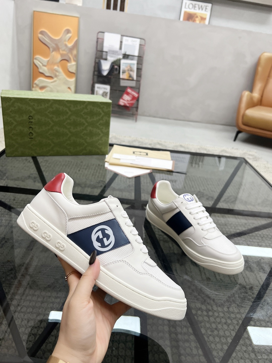 Men Women G*ucci Top quality 1:1 Sneaker size 35-46